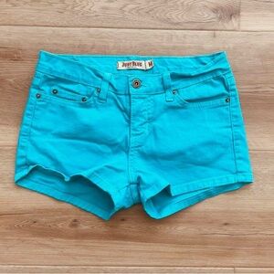 Judy Blue Turquoise Denim Shorts